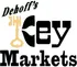 Logo de Dehoff's Key Markets ad